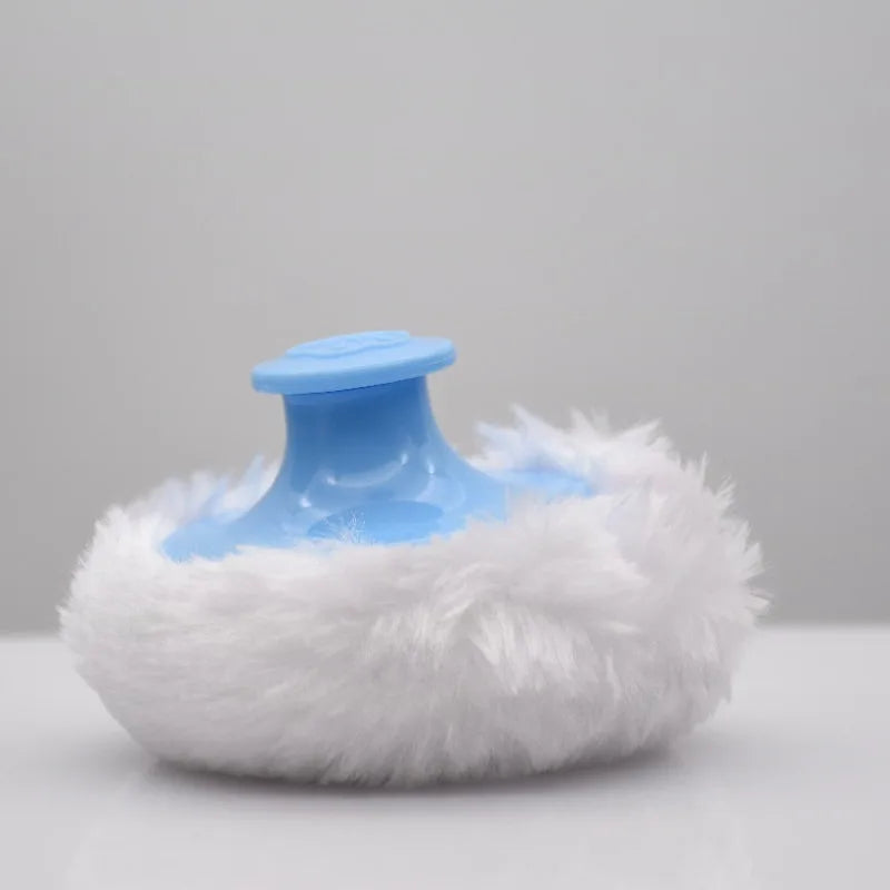 Phấn Bột & Bông Phấn Em Bé Hộp Hồng Dễ Thương