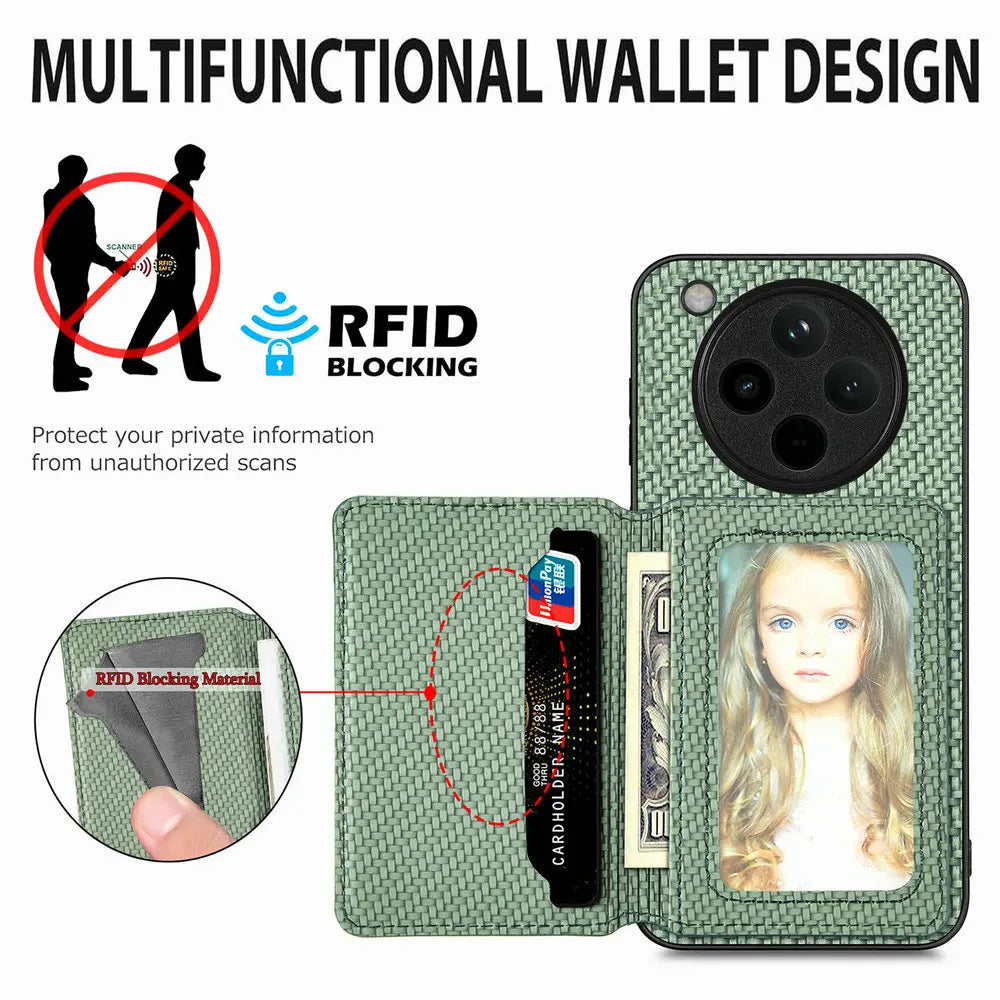 Anti-Theft Leather Case For OPPO Find X Series 5G