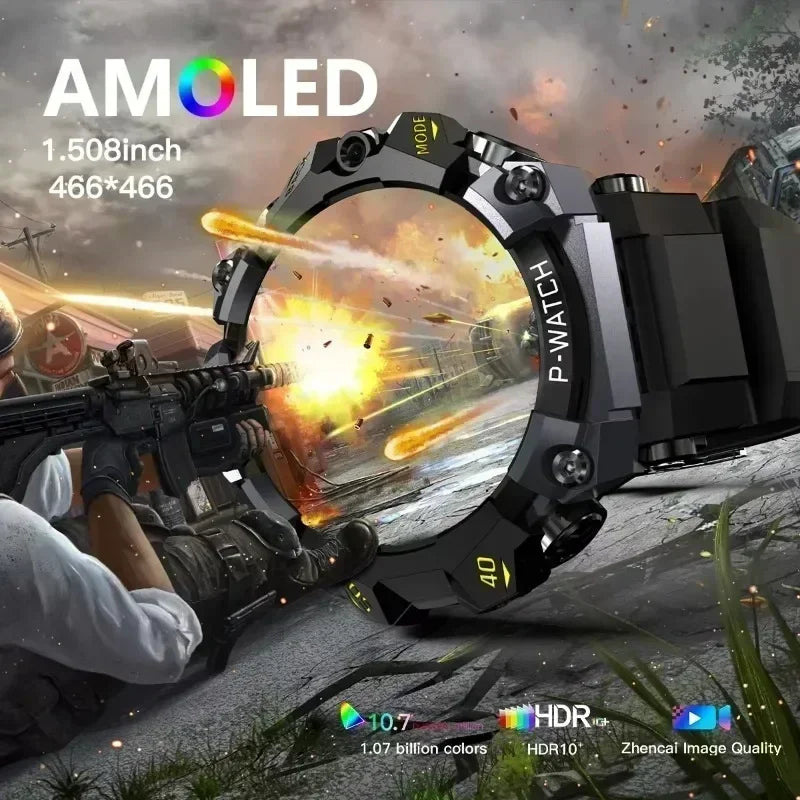 Smartwatch 5G Màn AMOLED 1.5 Camera Kép Chống Nước