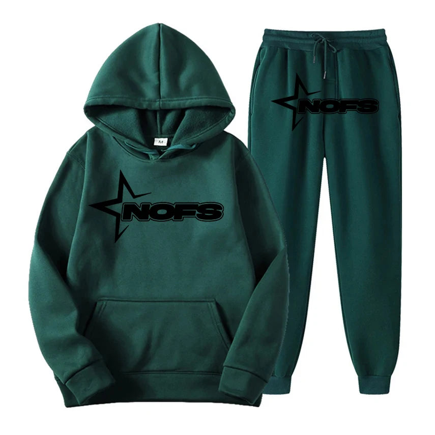2025 Unisex Fashion Set - Hoodie &amp; Pants