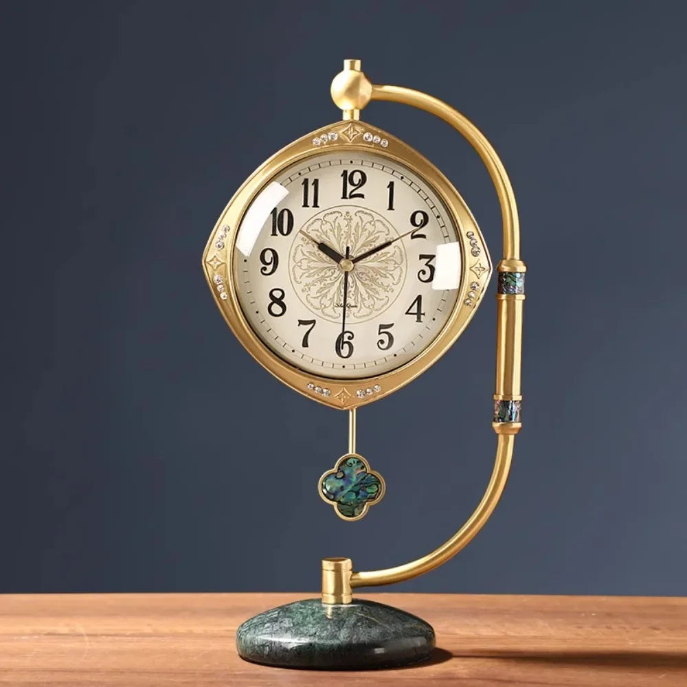 Đồng Hồ Treo Tường Sang Trọng Tối Giản Không Tiếng Tích