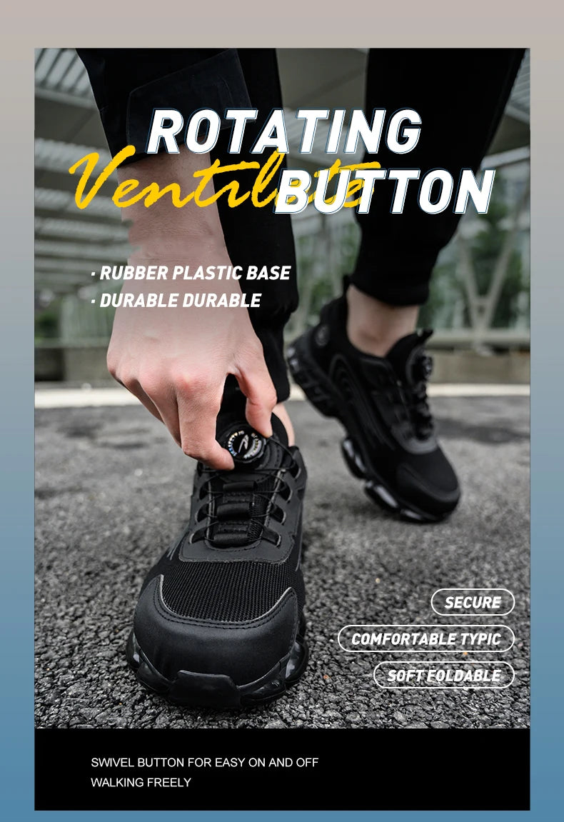 Steel Toe Anti-Nail Safety Shoes