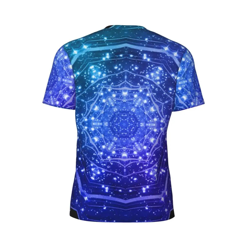 Áo Thun Nam Ombre Tím Hồng Thời Trang Hè Đầy Phong Cách