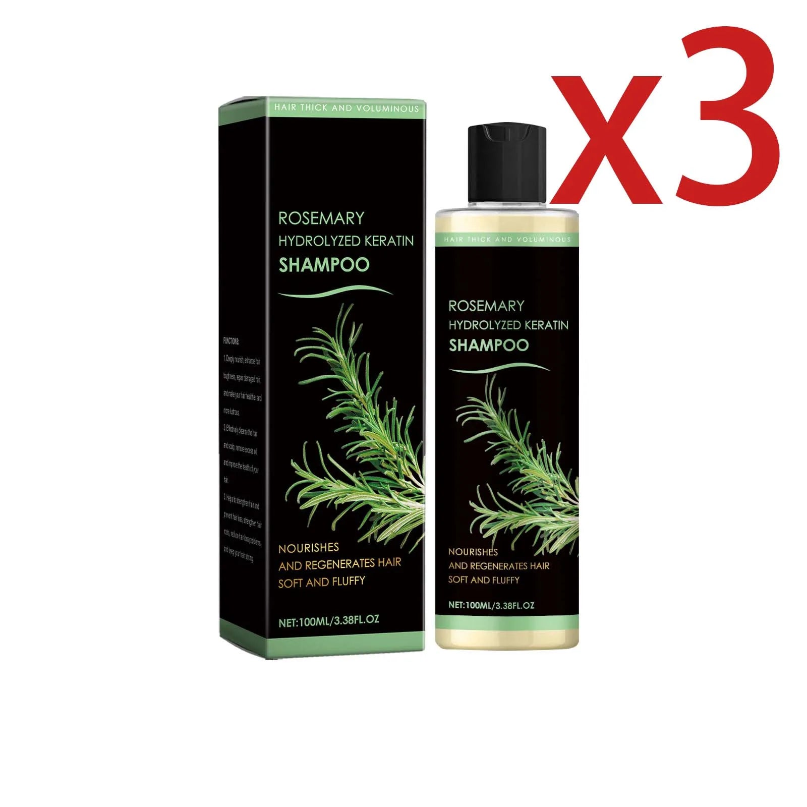 Rosemary Shampoo Nourishes Scalp, Reduces Oil, Thickens Hair