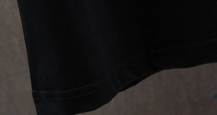 Men's Quick Dry Vintage Letter Korean Style T-Shirt