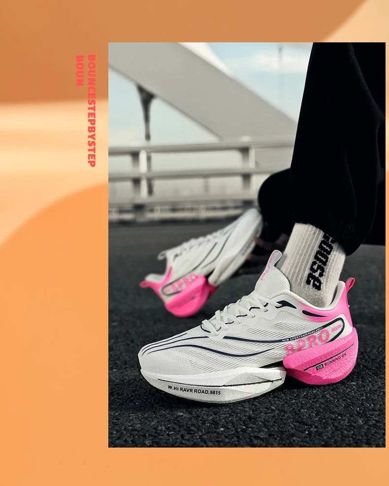 Giày Thể Thao Marathon 2025 Đệm Khí Nhẹ Chống Trượt