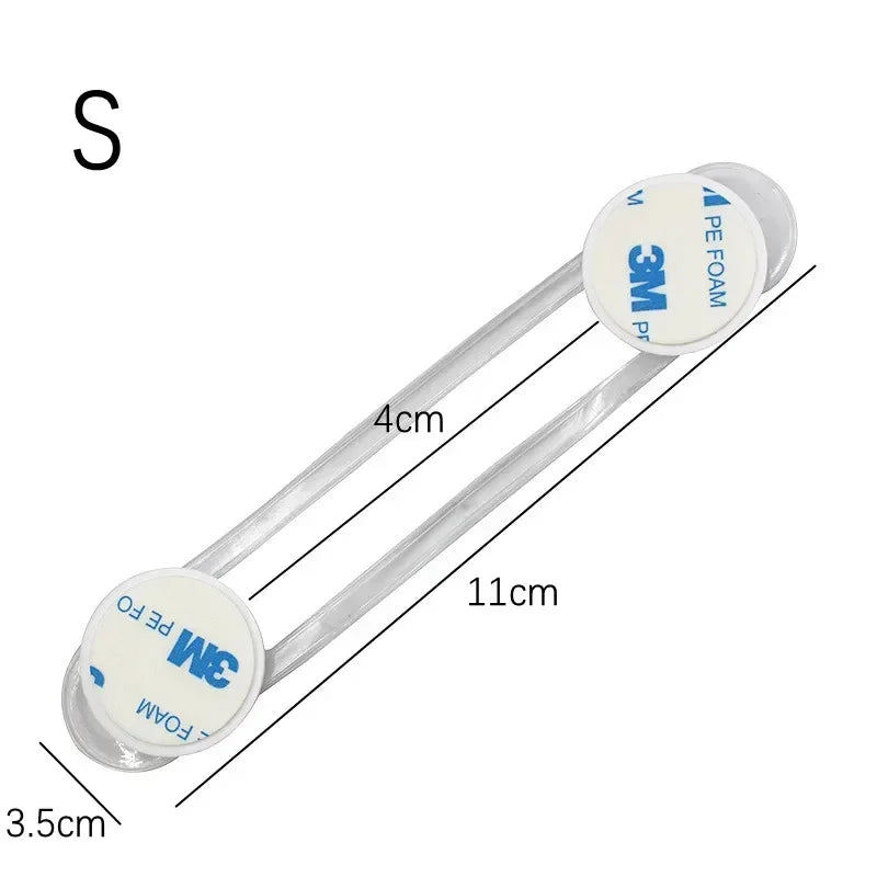 Baby Safety Lock Drawer Home Child Protection Cabinet Door Refrigerator Lock Buckle Anti-pinch Kids Safety Locker - Daisan Mart