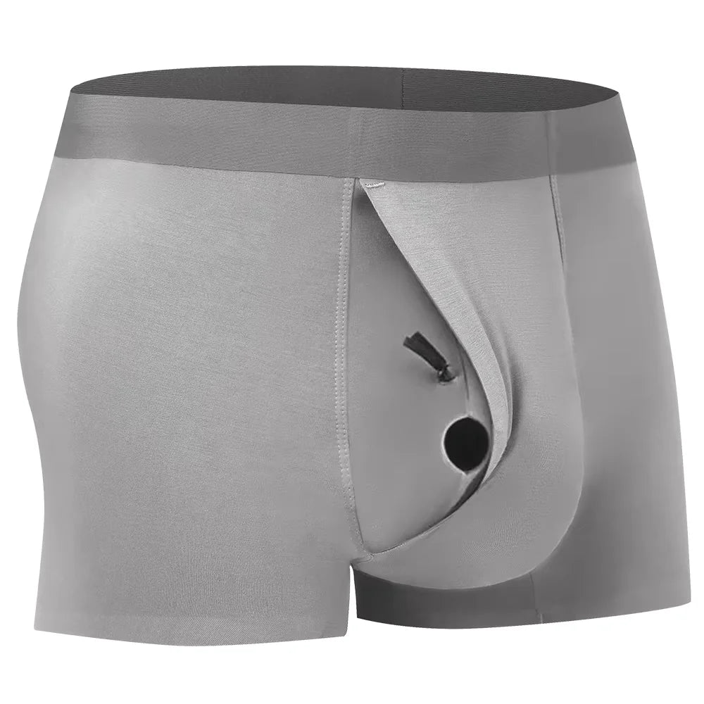 Men's Breathable Pouch Underwear Supports Phimosis Treatment