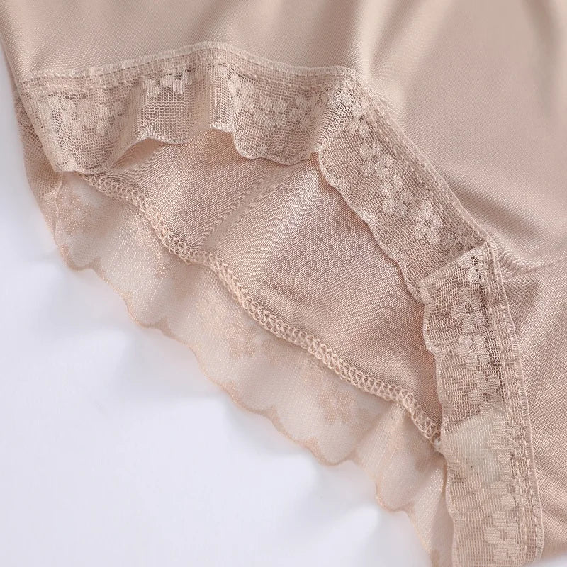 3 Pieces Women's Underwear, Thin, Cool, Sexy, Summer, Cold Silk