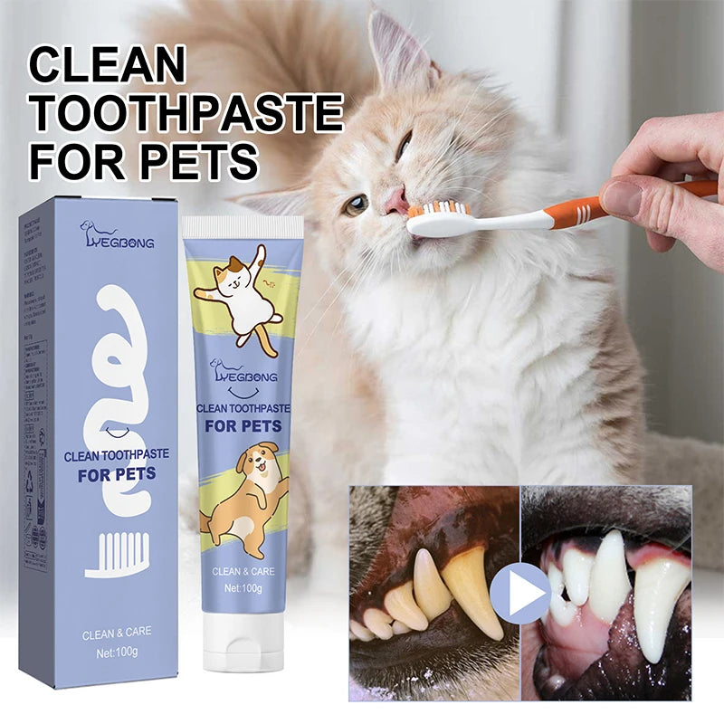 Pet Toothpaste Cleans Tartar &amp; Shines 100g