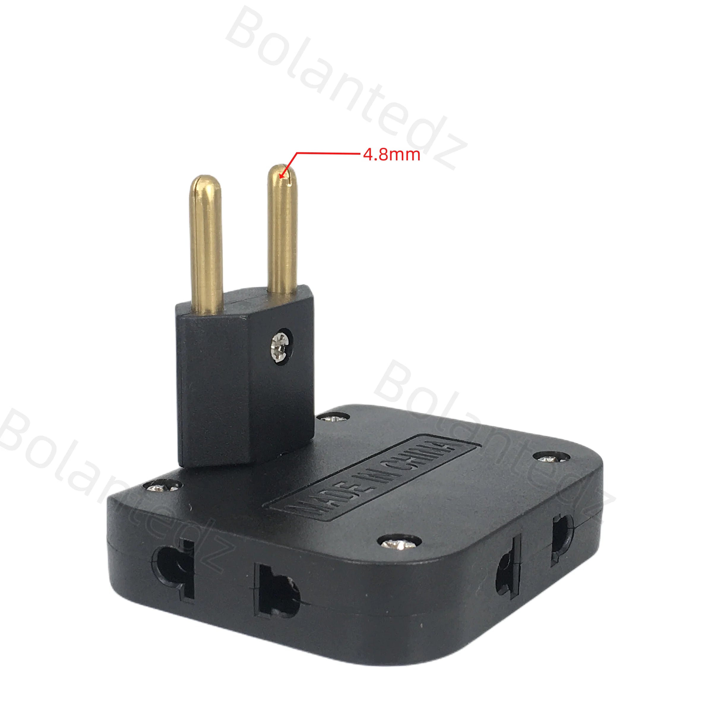 Ổ Cắm Điện 3 Lỗ Xoay 180° Chuẩn EU Đa Năng