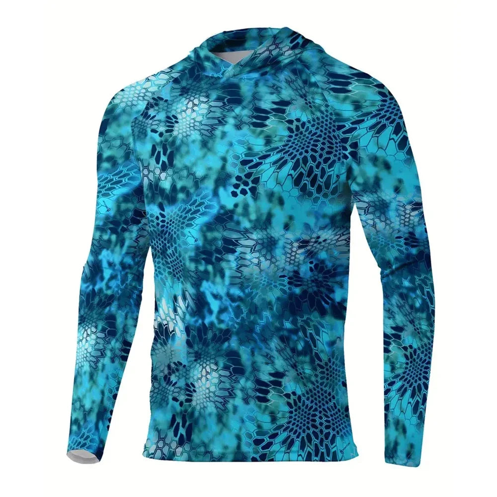 2025 Men's Sun Protection Shirt UPF 50+ Cool 4XL