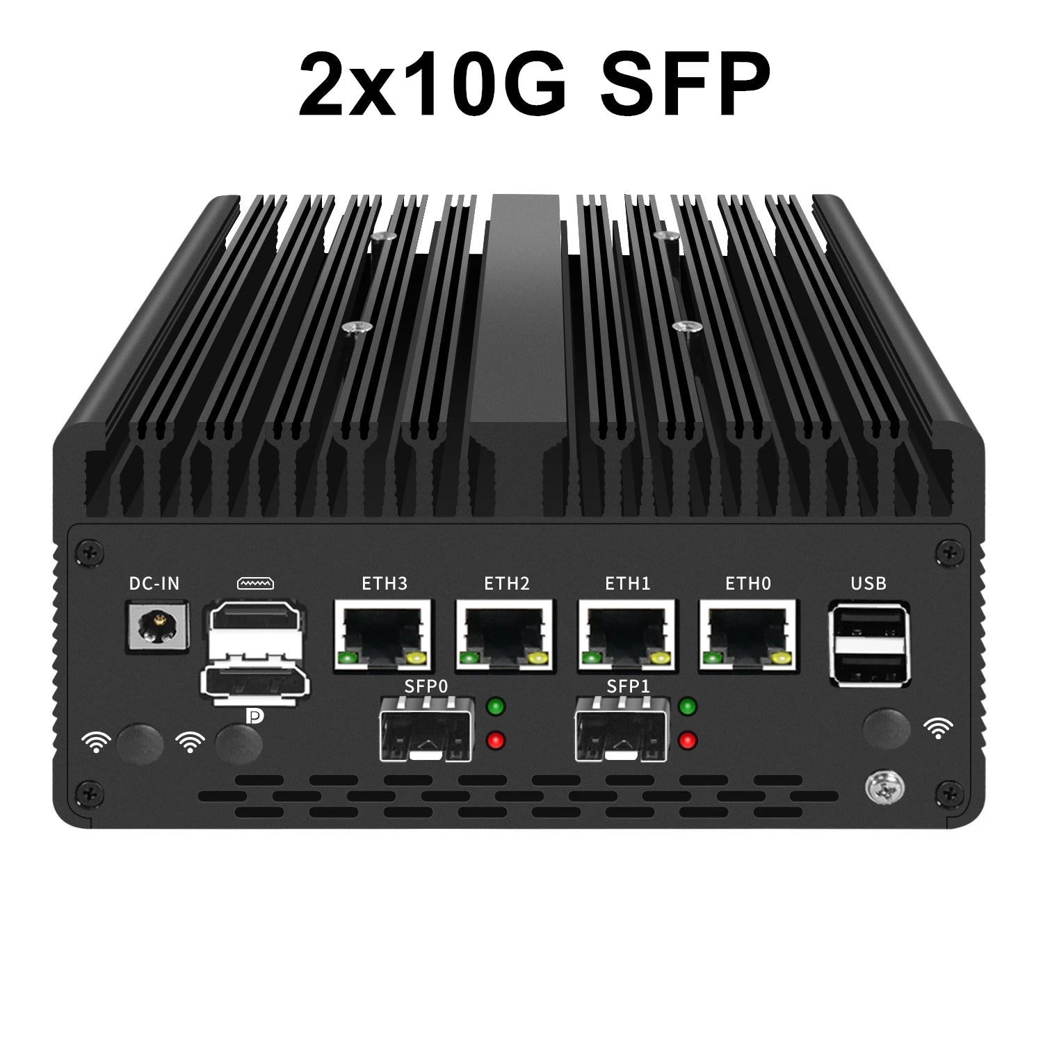 Máy Chủ Mini Topton Firewall i7/i5 10G SFP Công Nghiệp - Daisan Mart