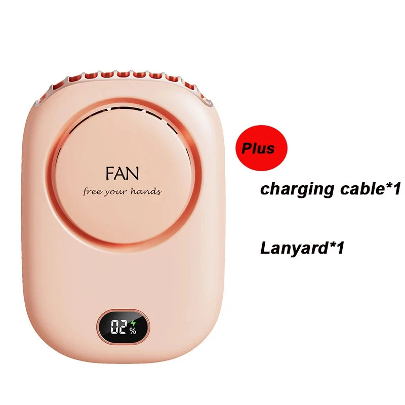 Super Quiet Bladeless Mini Fan - Travel &amp; Sports