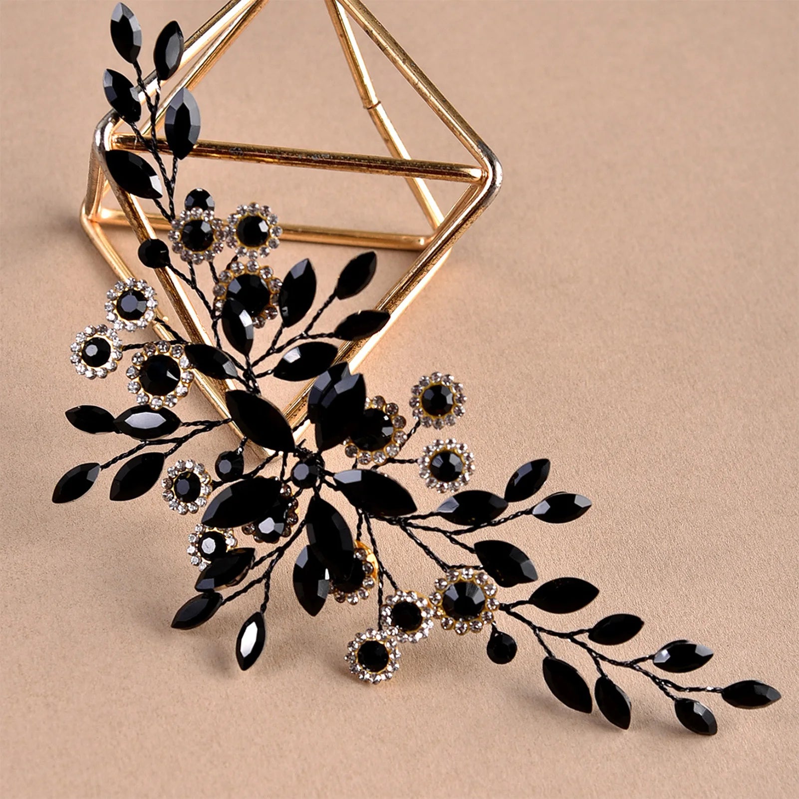 Mái Tóc Xinh - Kẹp Tóc Đá Quý Sắc Màu Retro cho Nàng