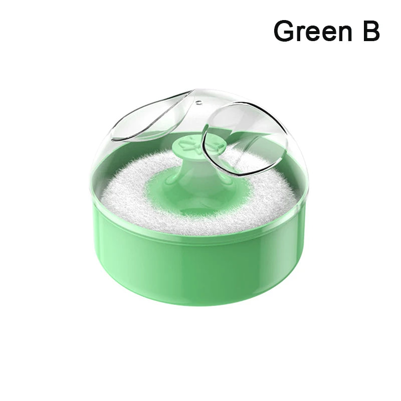 Baby Powder Puff with Case - Soft and Safe