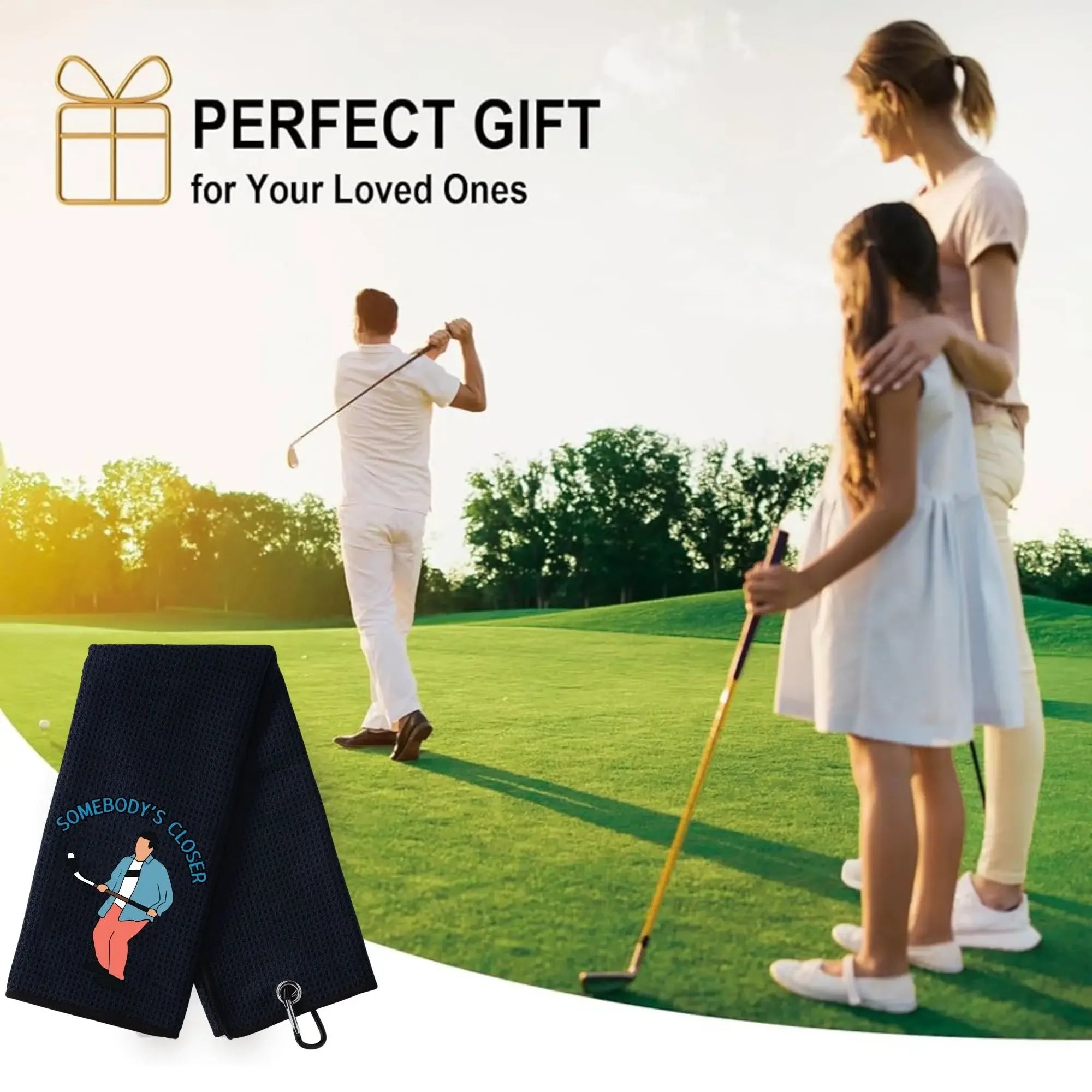 Fun Golf Towel - Super Absorbent, Durable and Beautiful