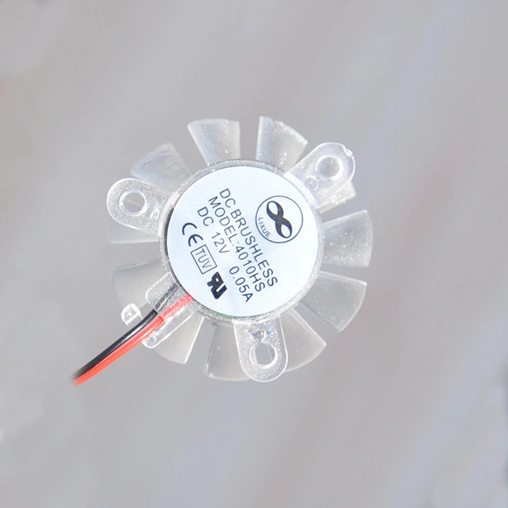 DC 12V 3D Printer Cooling Fan 4010 Mini Fan 40mm Diameter VGA Fan for Computer Printer DVR Small Appliances Series Repair Parts