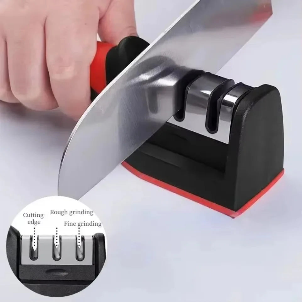 Máy Mài Dao Kéo 3 Trong 1 - Ba Giai Đoạn Tiện Lợi - Daisan Mart