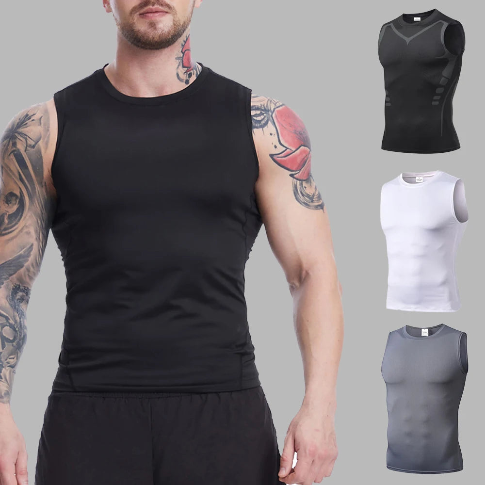 Áo Tank Top Nam Thể Thao Anime Co Giãn Nhanh Khô - Daisan Mart
