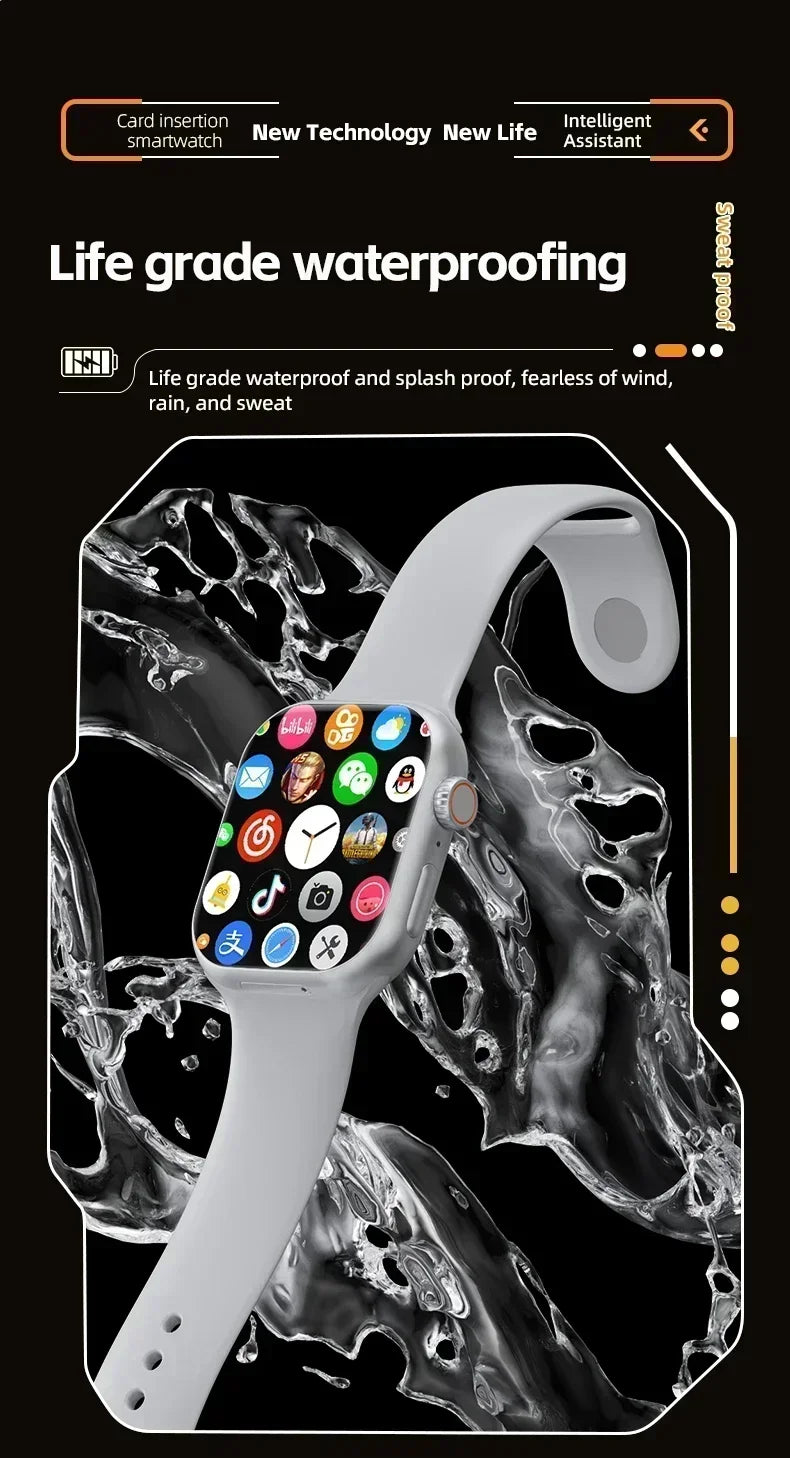 Đồng Hồ Thông Minh CD20 - Màn Hình Lớn, Camera Xoay