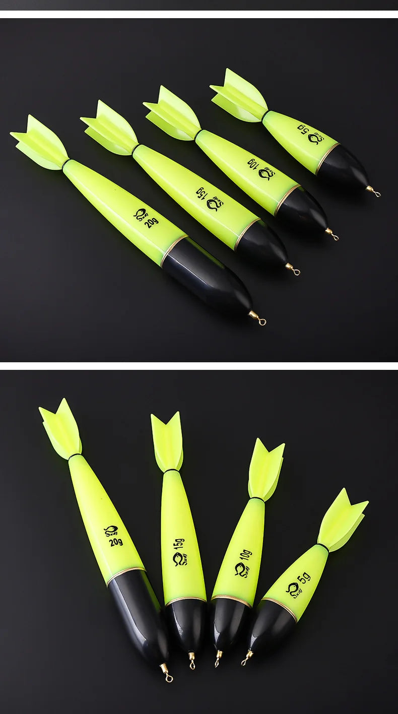 Phao Câu Đêm Ngày Phát Sáng Dài Nhạy Rocket