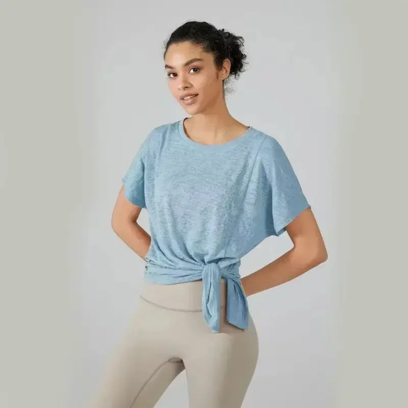 Áo Tập Yoga Nữ Mùa Hè - Thoáng Mát & Năng Động - Daisan Mart