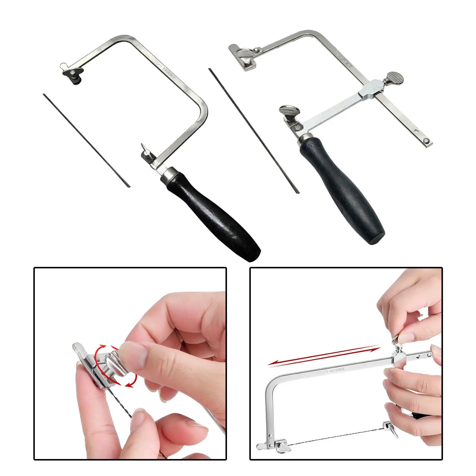 Cưa Xinh: Bộ Dụng Cụ Làm Trang Sức & Điêu Khắc 12 Lưỡi