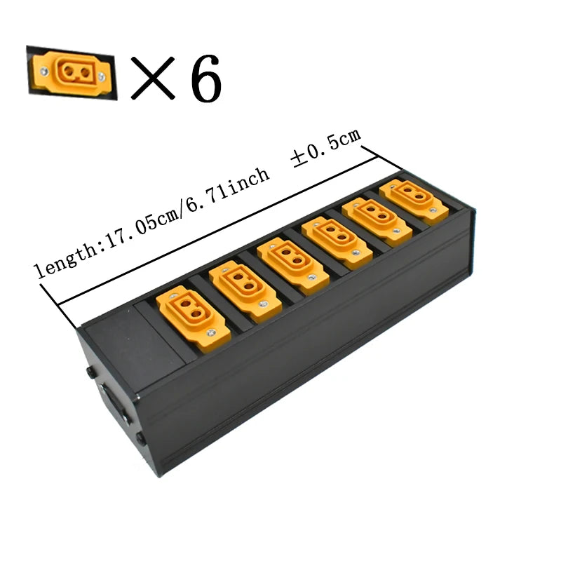 Ổ cắm sạc đa năng XT60 với bộ điều chỉnh 0-250V - Daisan Mart