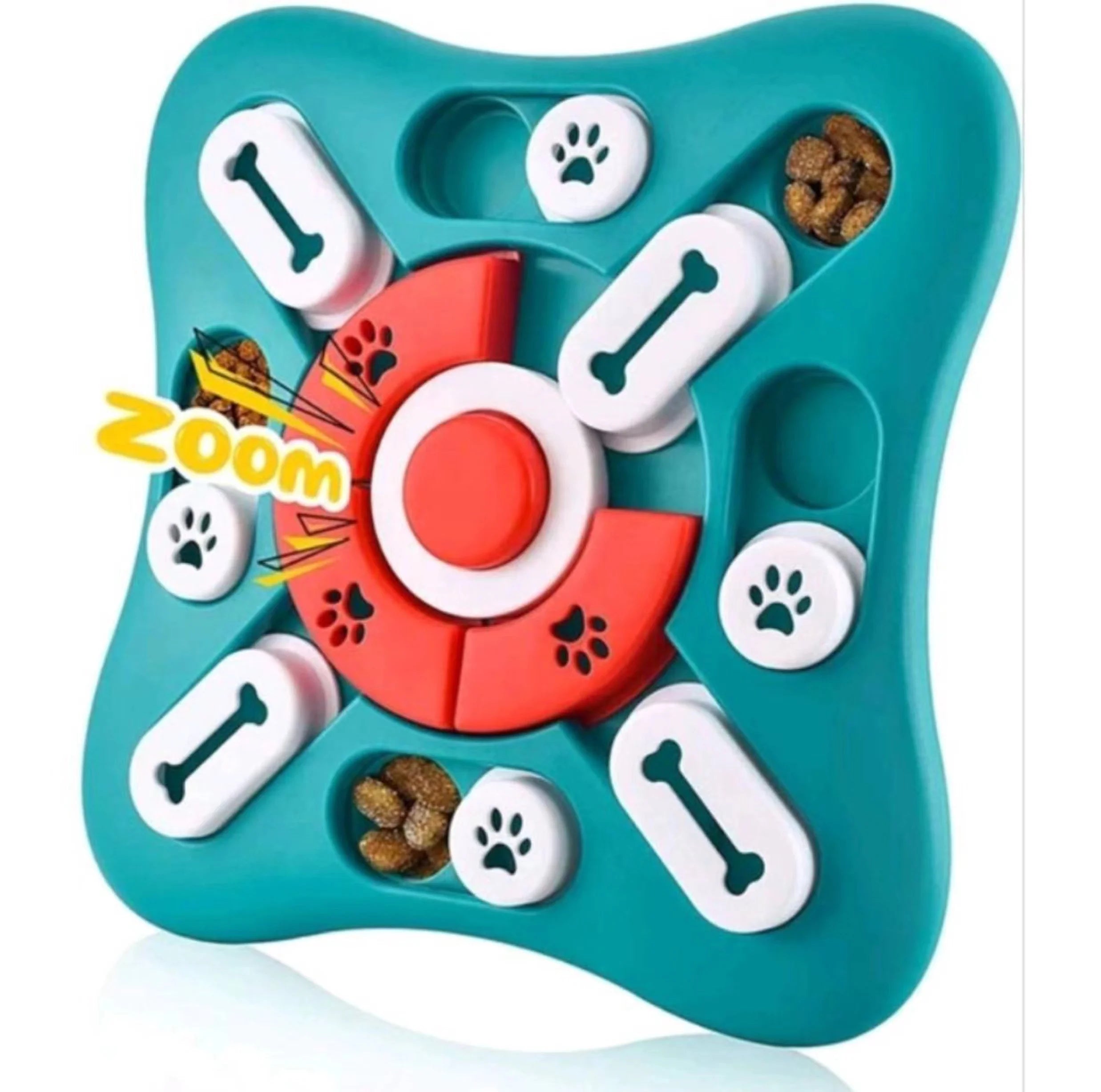 Interactive Puzzle Food Feeder for Small Big Pet Dogs Slow Feeder IQ Training Mental Enrichment Game Toys Dog Treat Puzzle Disp
