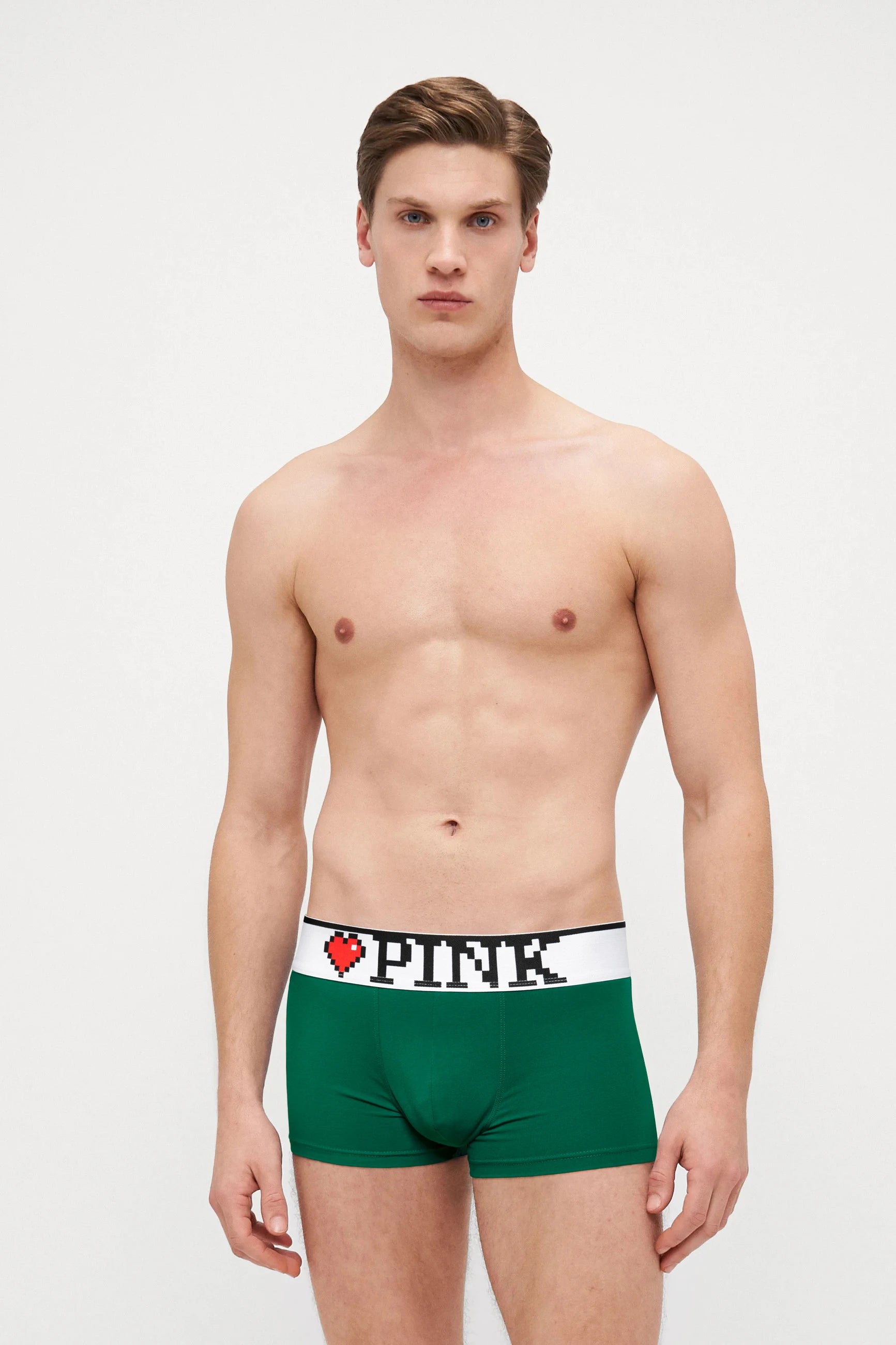 PINKHERO Men's Boxer Briefs with 5cm Wide Comfort Waistband - Soft Cotton Underwear, Premium Elastic Support &amp; Breathable Design