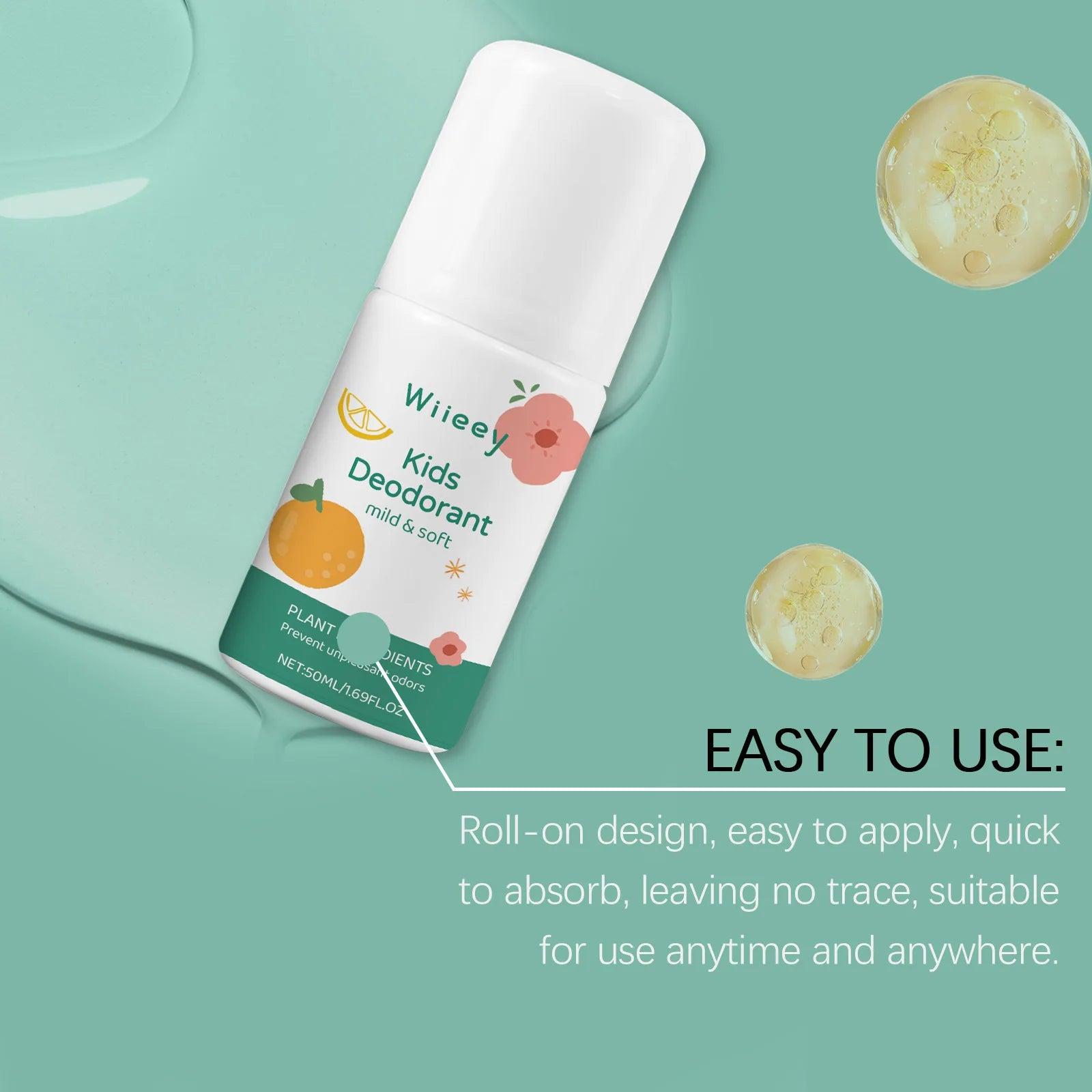 Natural Deodorant - Skin Care Wax for Men, Women and Children