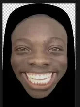 Mặt Nạ Đen 3D Lưới Thoáng Khí Trùm Đầu Cosplay