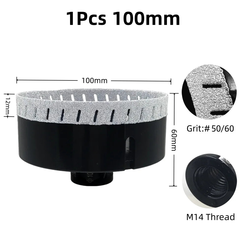 Mũi khoan nghiêng sắc bén 6-100mm cho đá và gạch. - Daisan Mart