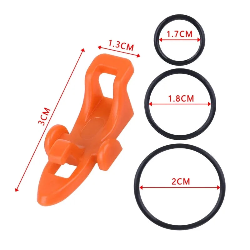 Kẹp Giữ Cần Câu, Móc Treo Mồi Nhựa Đa Năng