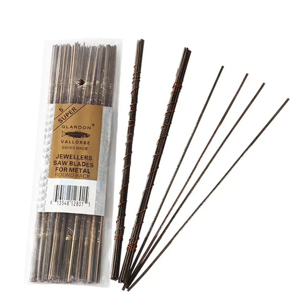 Set of 12 Fine Metal Saw Blades - Jewelry Making Tools