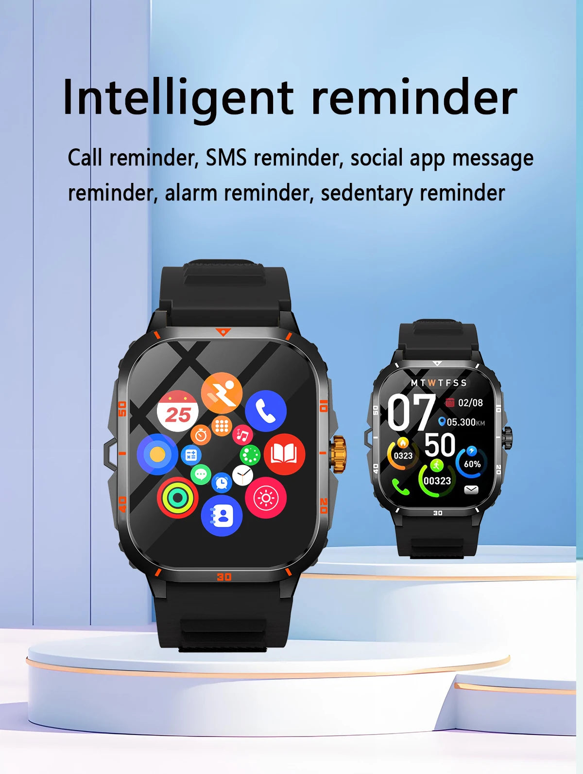 Đồng hồ thông minh 2025: Gọi Bluetooth, Sức khỏe, Thể thao