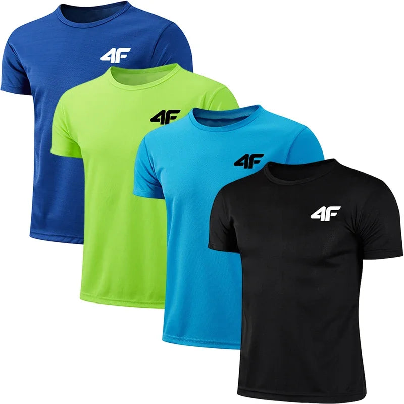Men's Summer Sports Breathable Quick Dry T-Shirt