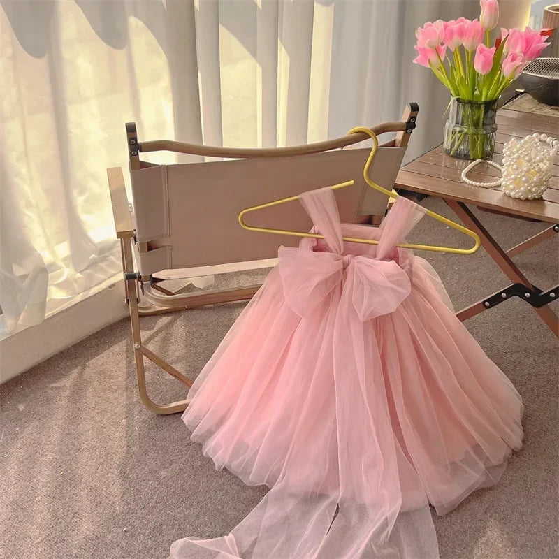 Cute Tutu Birthday Party Princess Dress for Girls