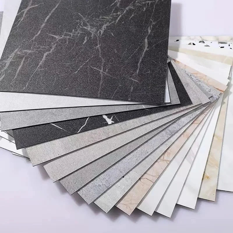 Miếng Dán Sàn Giả Đá PVC Chống Nước Tự Dán Decor - Daisan Mart