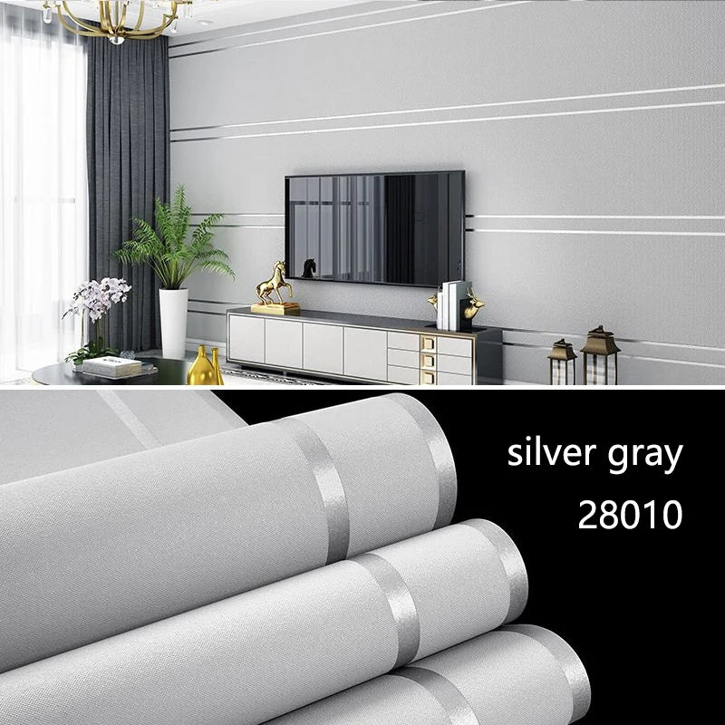 Modern Geometric Nordic Velvet Wallpaper