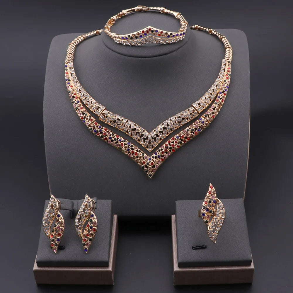 Dubai Gold Jewelry Set - Classy &amp; Luxurious