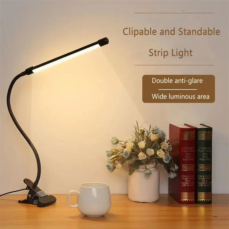 Đèn LED Kẹp Bàn Học Bảo Vệ Mắt Cho Sinh Viên - Daisan Mart