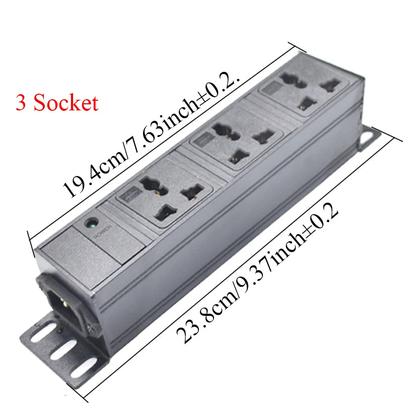 Ổ Điện PDU Đa Năng 2-8 Ổ Cắm UK Chất Lượng Cao - Daisan Mart