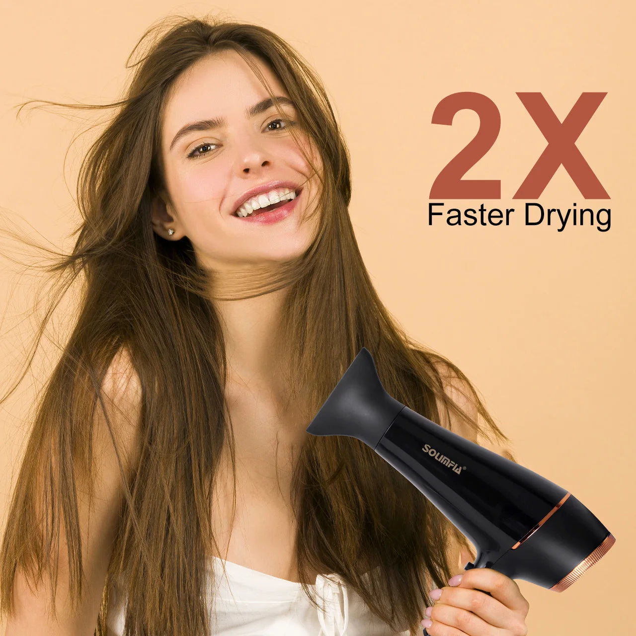 High Power 5 Heat &amp; Negative Ion Hair Dryer