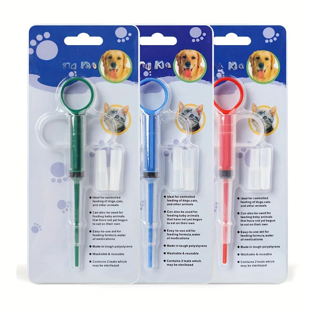 Ống Bơm Thuốc Mèo Đa Năng - Đầu Mềm, Tiện Lợi - Daisan Mart