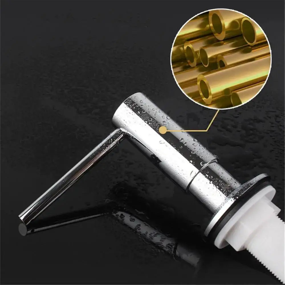 500ml Brass Soap Dispenser Pump Head For Kitchen/Bathroom