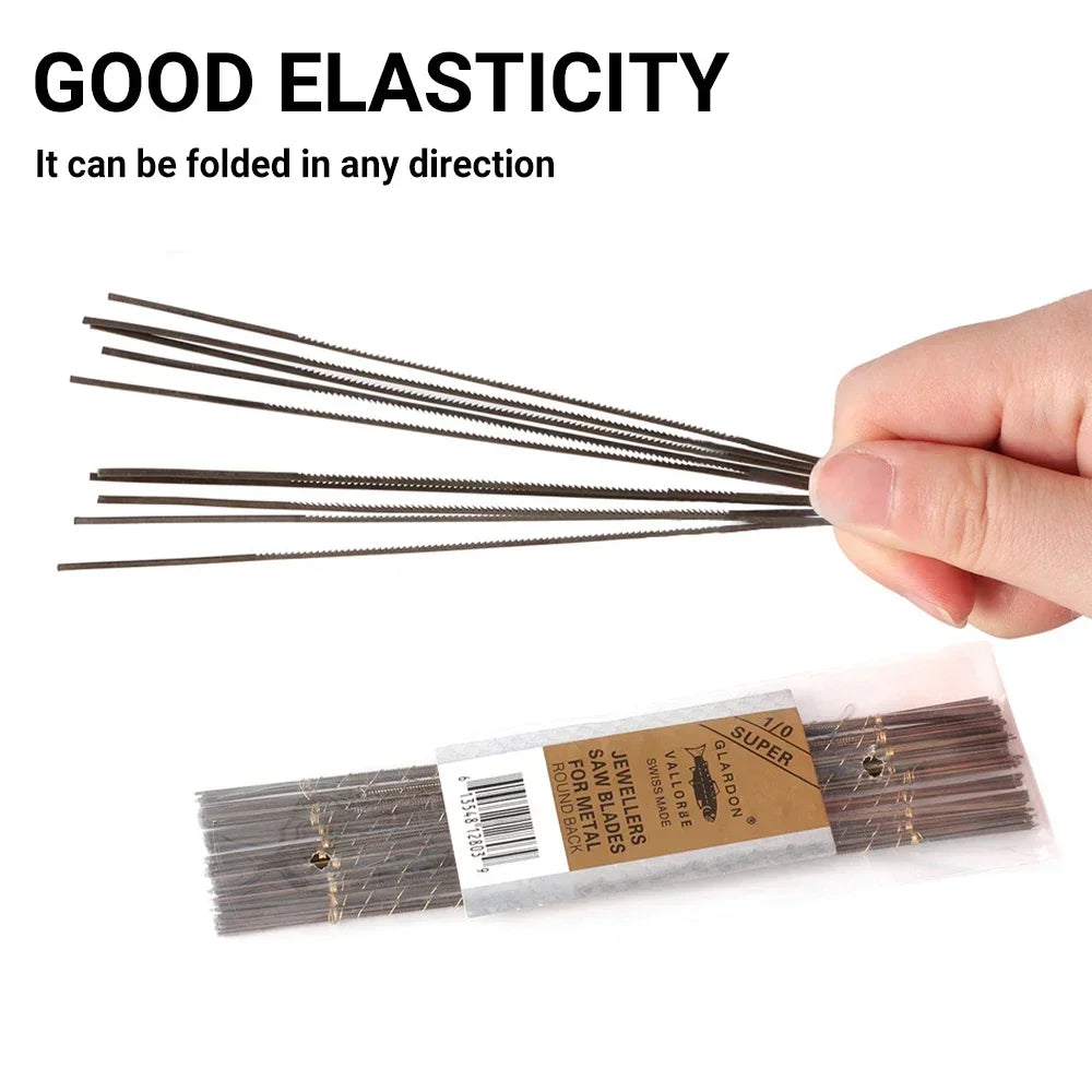 Set of 12 Fine Metal Saw Blades - Jewelry Making Tools