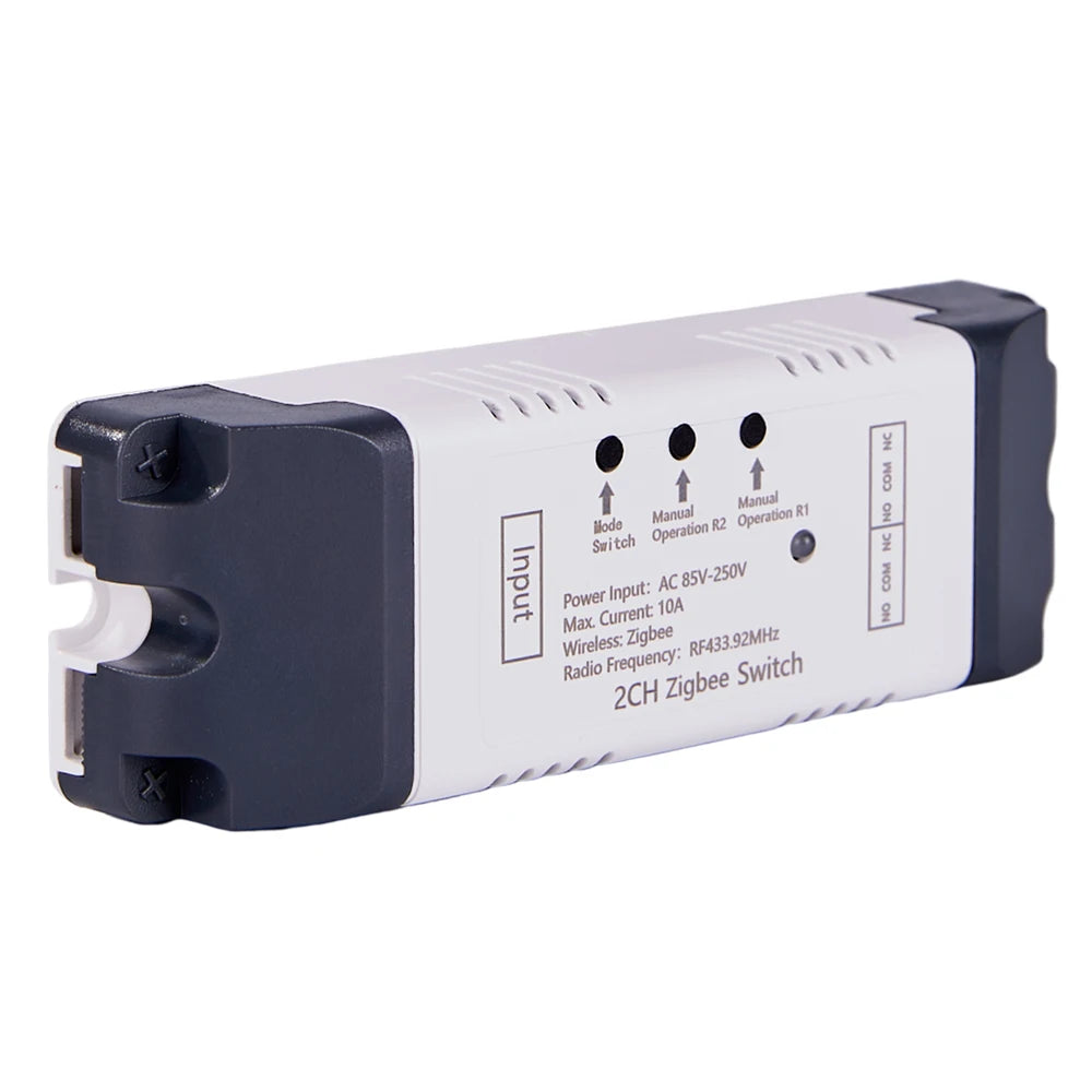 Zigbee WiFi 2-Channel Smart Switch Garage Door Opener