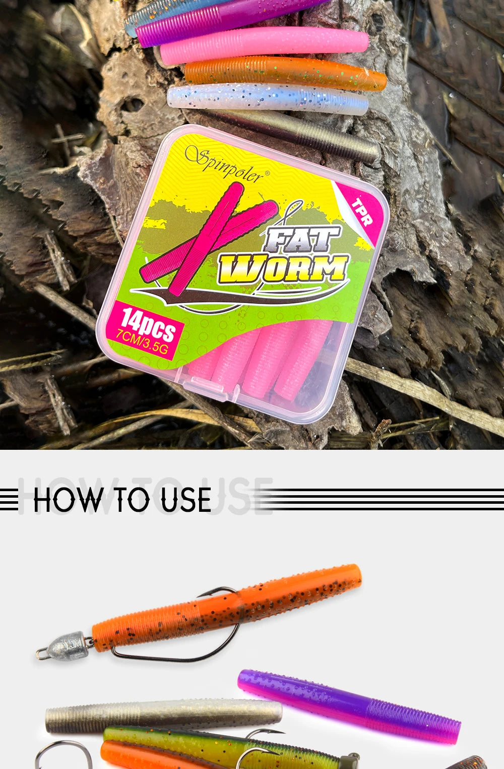 Mồi Giả Câu Cá Spinpoler Senko 2.75 Bộ 14 Con